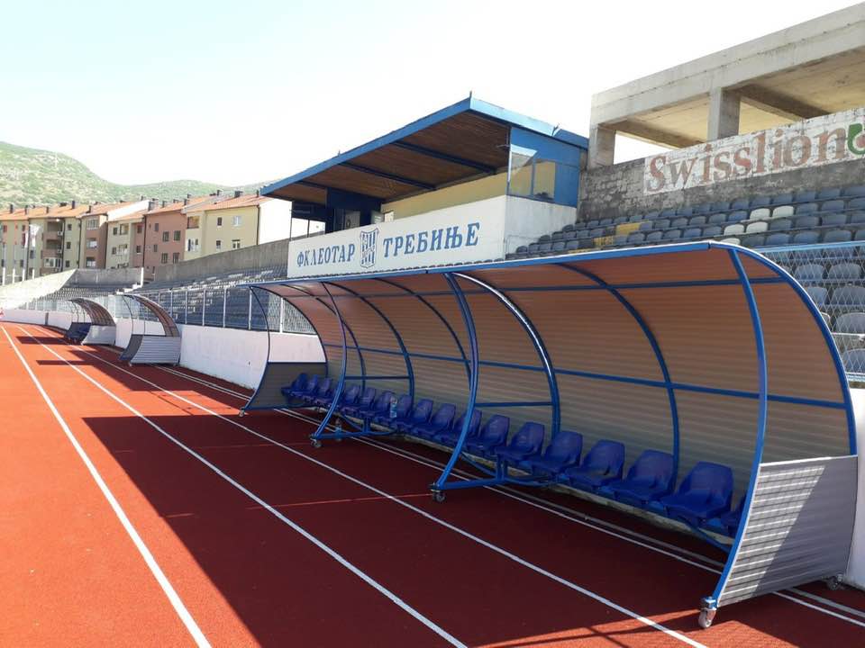 Kućice za rezervne igrače, FK Leotar Trebinje